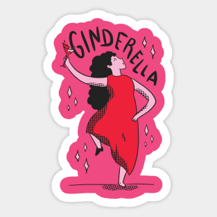 Ginderella Sticker